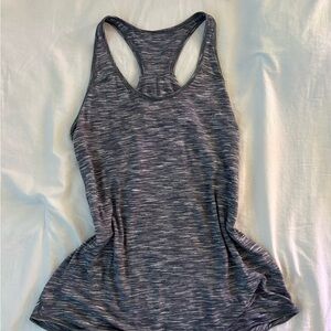 Lululemon Athletica Gray Racerback Tank Top